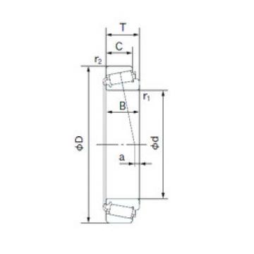  Tapered Roller Bearing Cone And Cup Set 09067/09195 NACHI