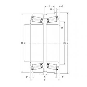  Tapered Roller Bearing Cone And Cup Set 110050X/110100H Gamet