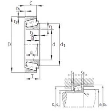  Single-row Tapered Roller Bearings 32056-X FAG