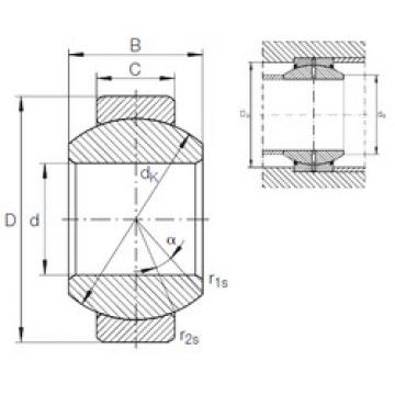  Radial Spherical Plain Bearings GE 8 FO INA