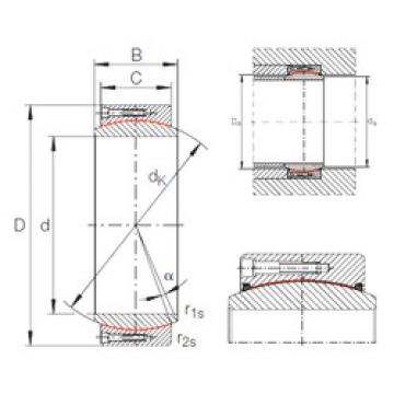  Plane Bearing GE 480 DW INA