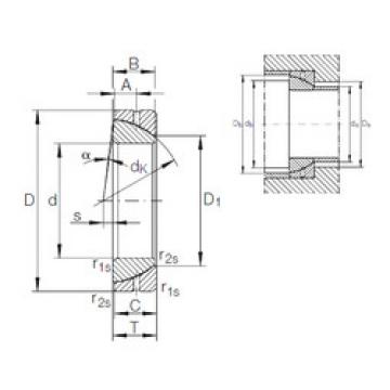  Radial Spherical Plain Bearings GE 50 SX INA