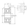  Ball Bearing FLR144 NTN