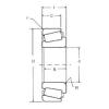  Tapered Roller Bearing Cone And Cup Set 11162/11300 FBJ