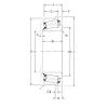 Tapered Roller Bearing Cone And Cup Set 130070/130120C Gamet