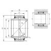  Sliding Bearing GE 80 HO-2RS INA